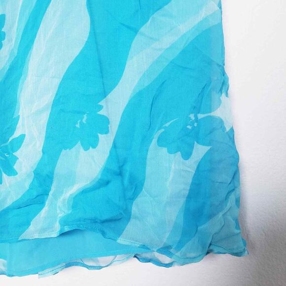 Rami Brook Skylar Floral Twisted Halterneck Top Womans size Small NWT - Picture 8 of 12